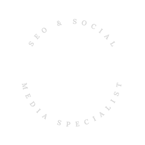circular logo with hand lettering font "Cillo SEO"